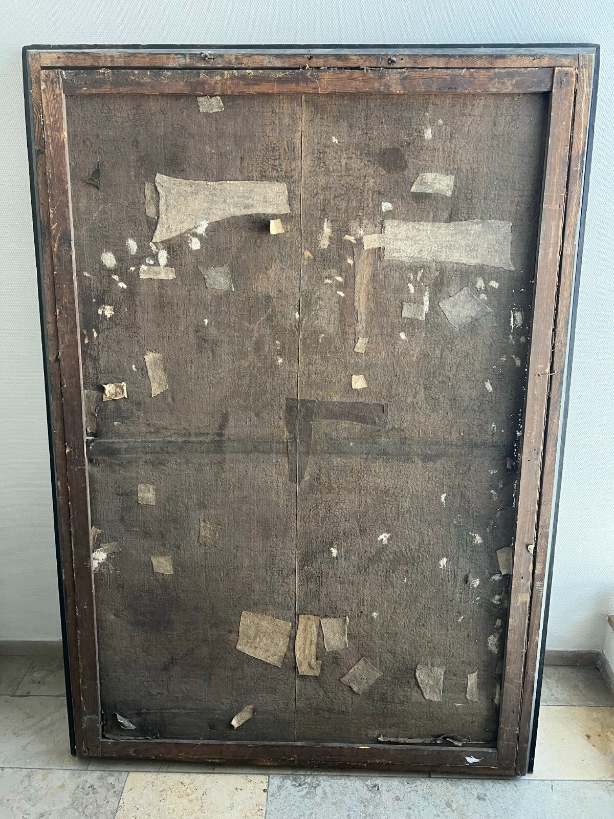 Barock Gemälde 18 tes Jh Altartafel Jesus mit Engeln 160x224cm