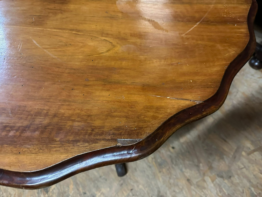 Antiker Beistelltisch Salon Tisch Louis Philippe um 1870 Mahagoni