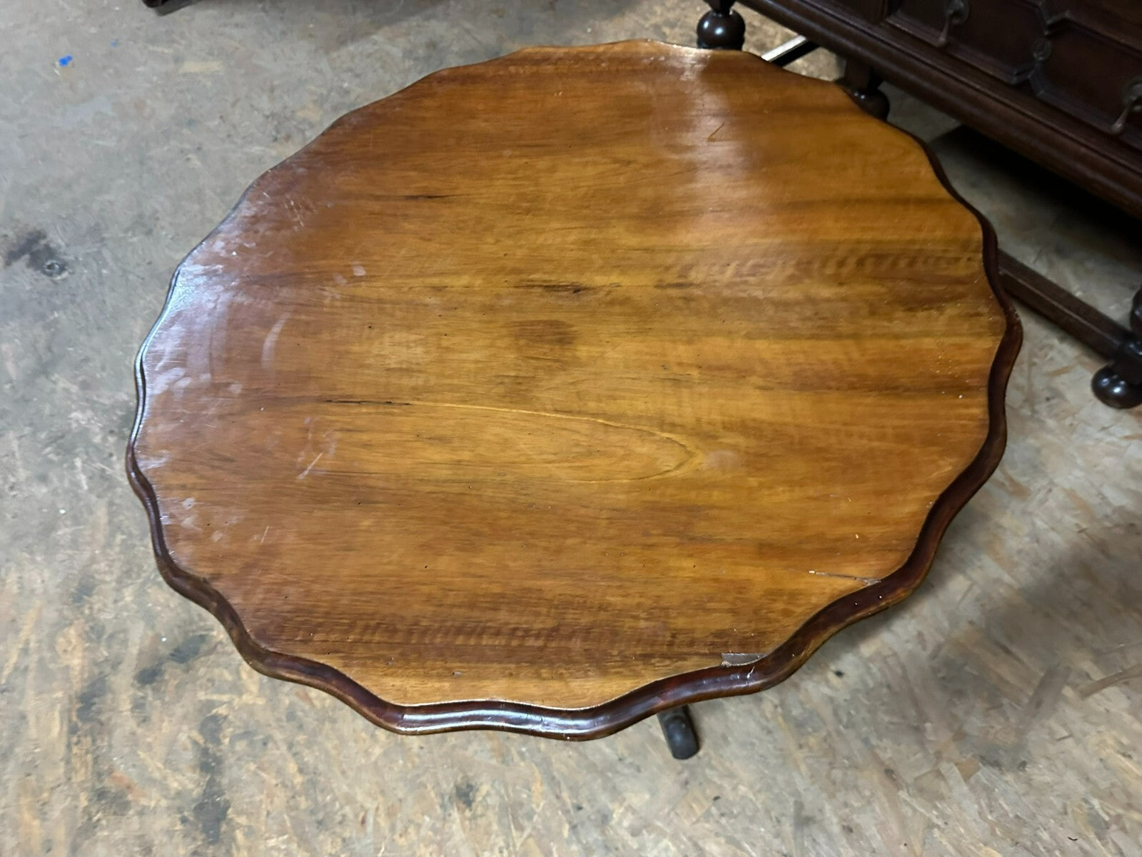 Antiker Beistelltisch Salon Tisch Louis Philippe um 1870 Mahagoni
