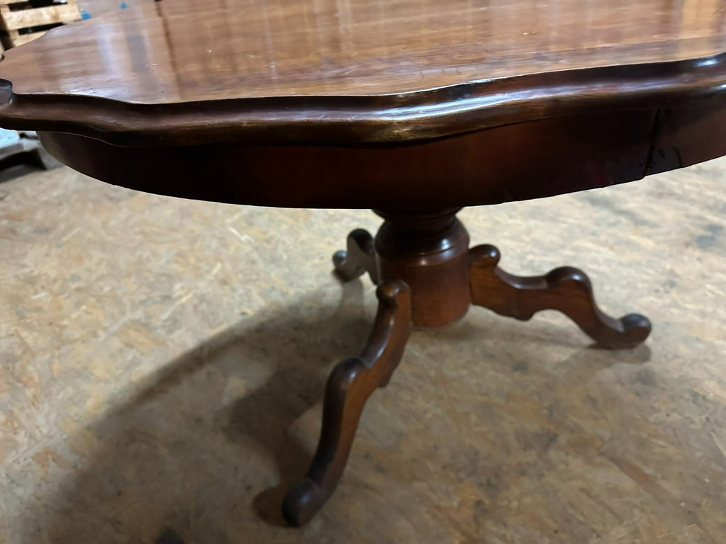 Antiker Beistelltisch Salon Tisch Louis Philippe um 1870 Mahagoni