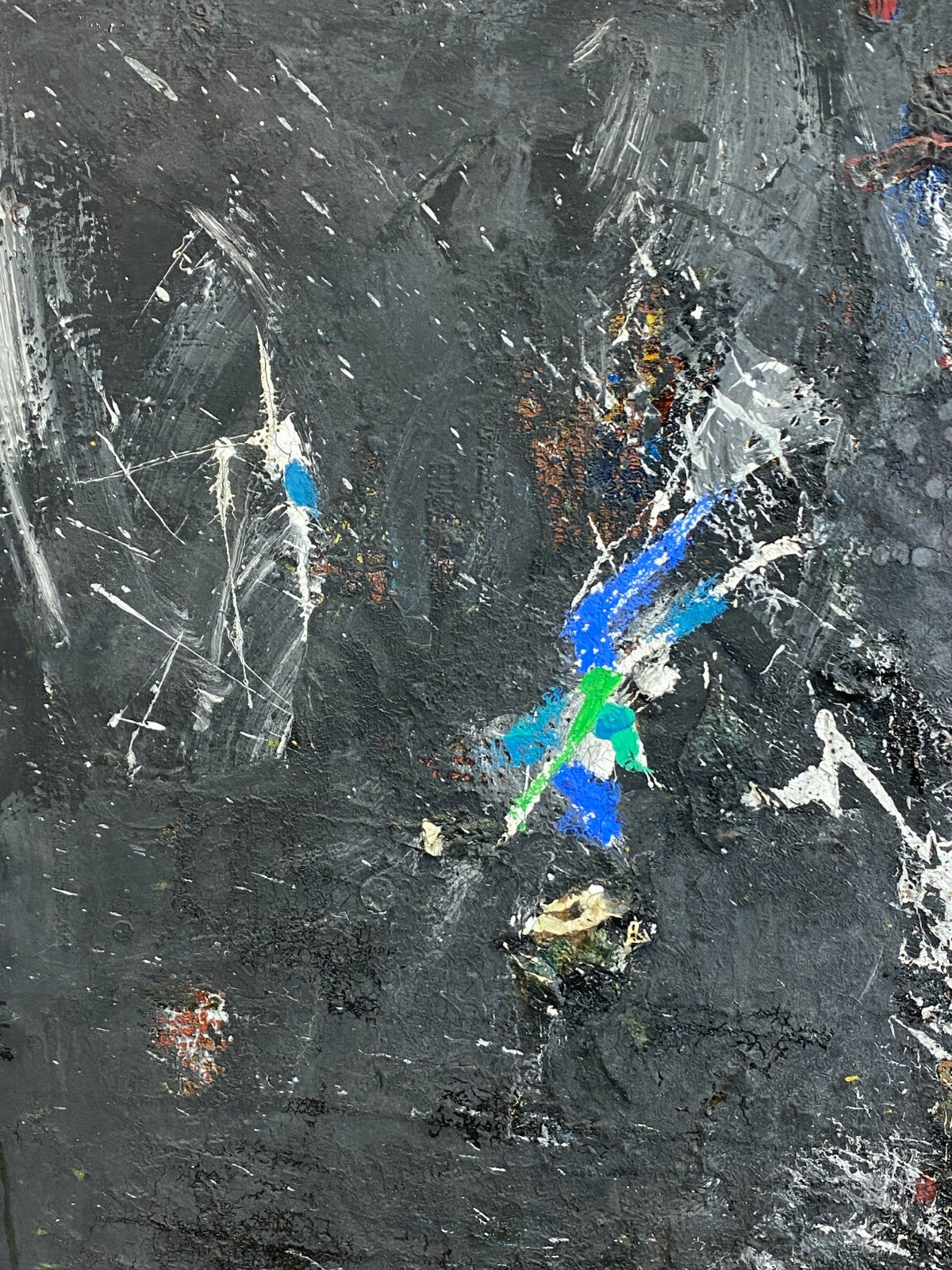 Xxxl Gemälde Acrylgemälde 130x150cm Abstrakt Waldemar Kufner