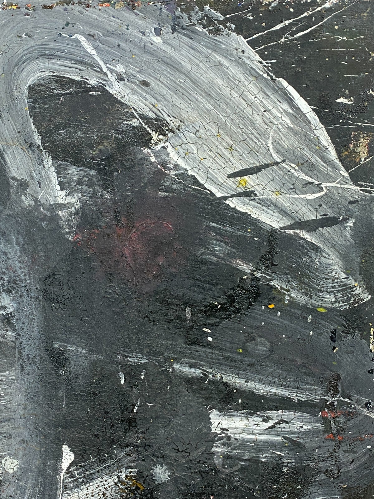 Xxxl Gemälde Acrylgemälde 130x150cm Abstrakt Waldemar Kufner
