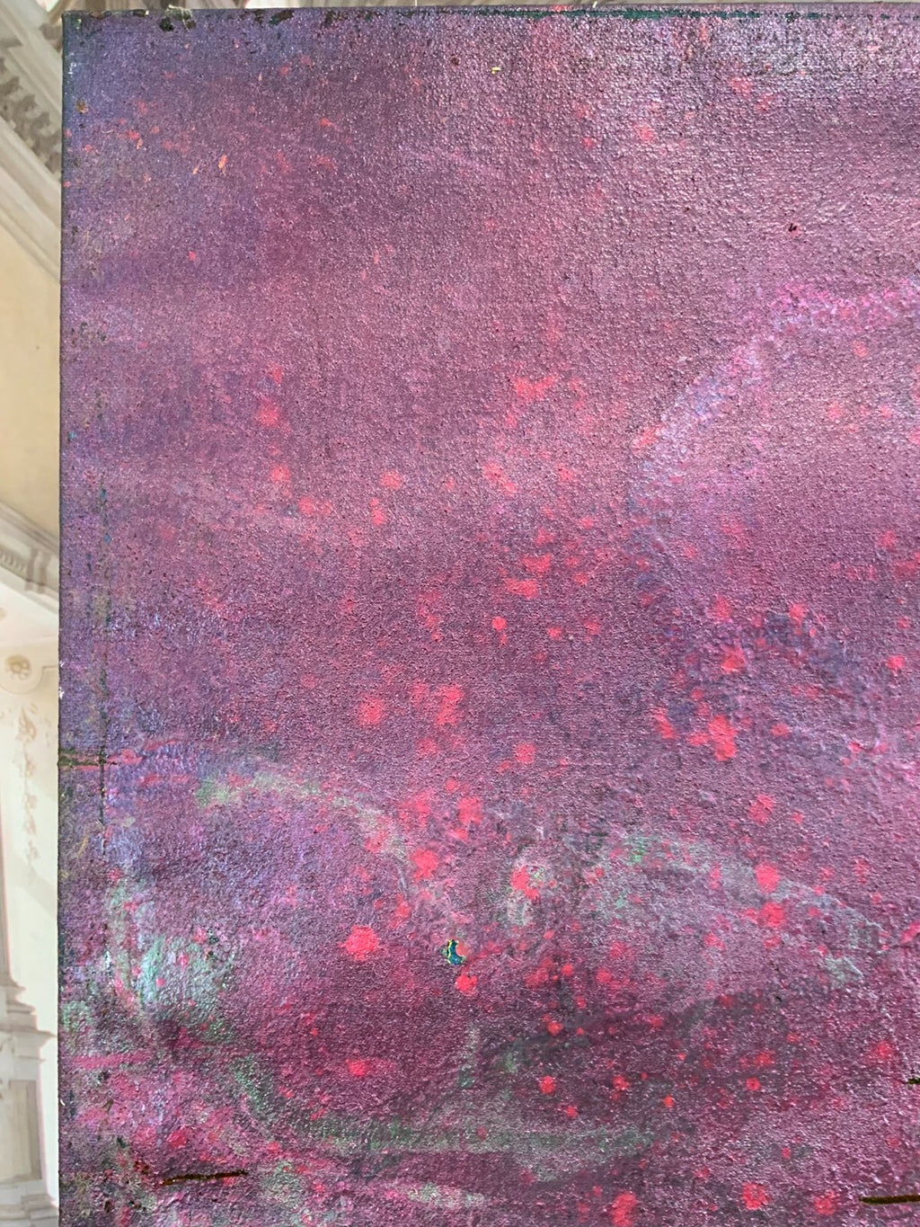 Acrylgemälde Modern grosses Gemälde von Waldemar Kufner (1940-2016) 130x140cm
