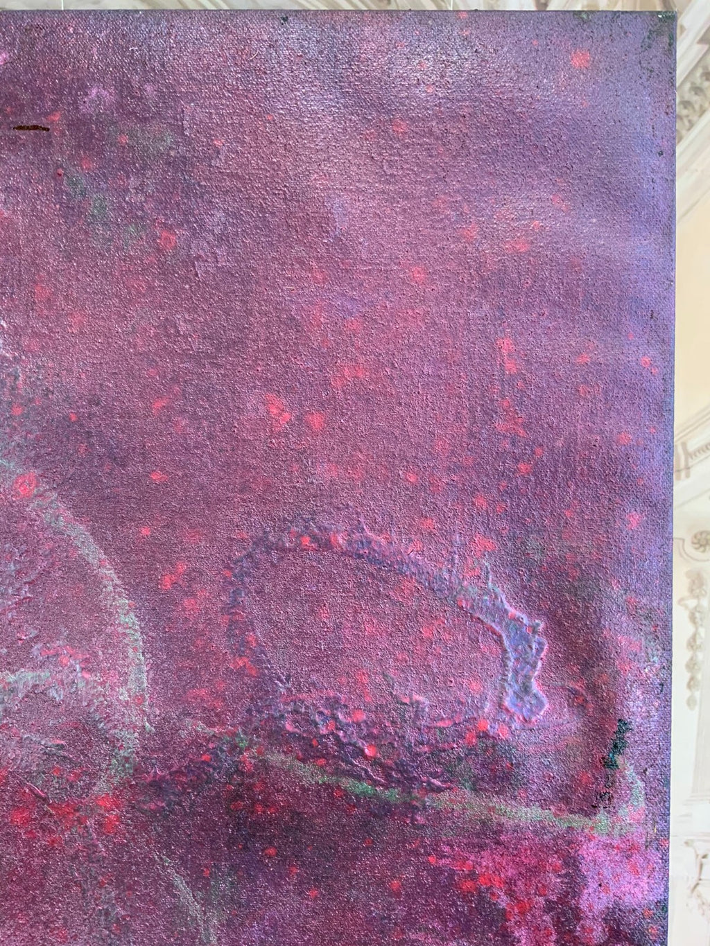 Acrylgemälde Modern grosses Gemälde von Waldemar Kufner (1940-2016) 130x140cm