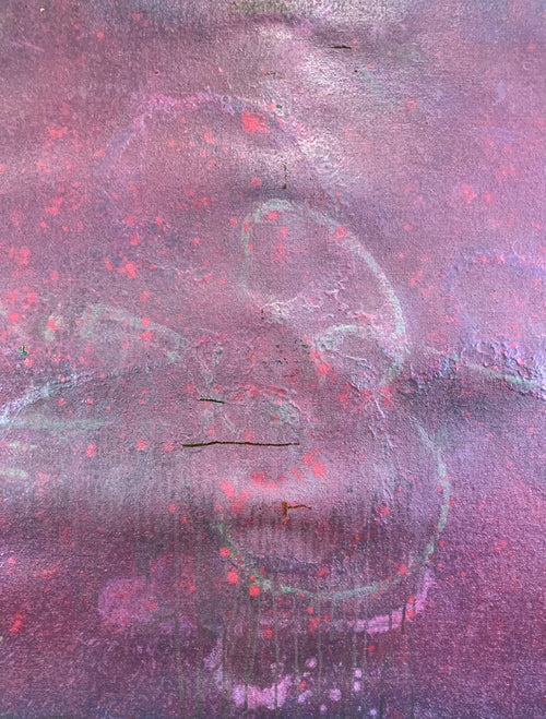 ACRYLGEMÄLDE MODERN GROSSES GEMÄLDE VON WALDEMAR KUFNER (1940-2016) 130x140cm