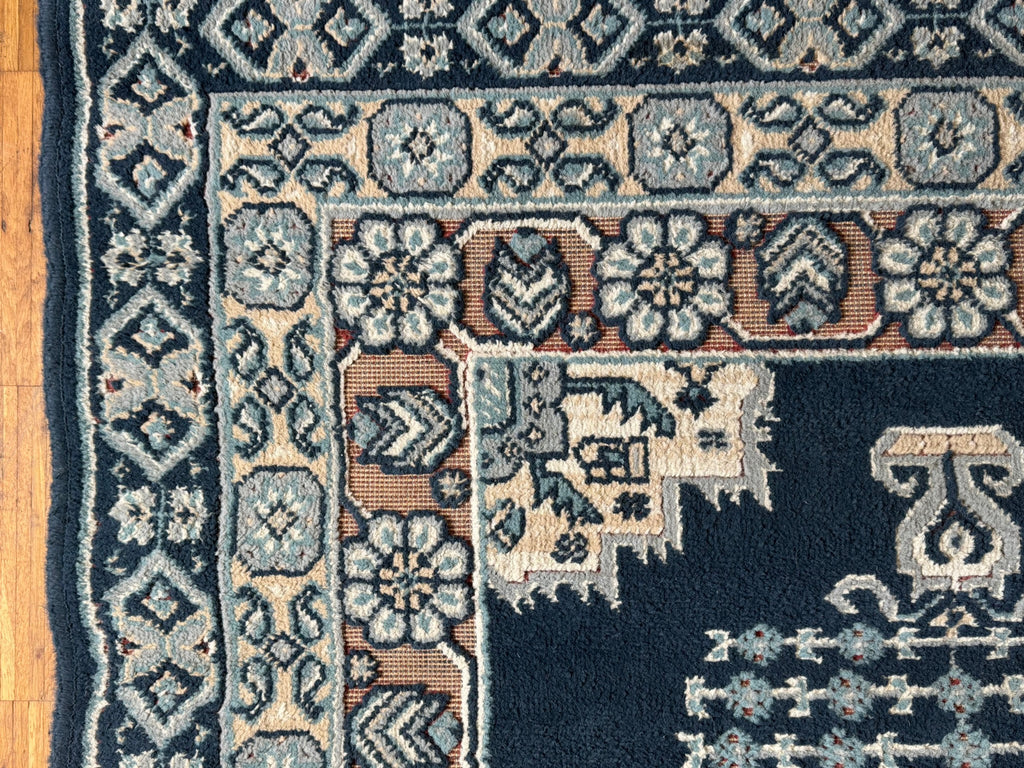 Alter Orientteppich Brücke Teppich aus Wolle 175x115cm