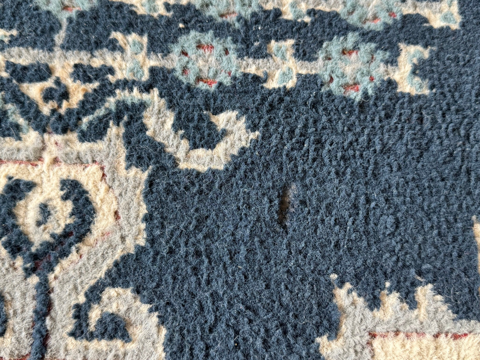 Alter Orientteppich Brücke Teppich aus Wolle 175x115cm