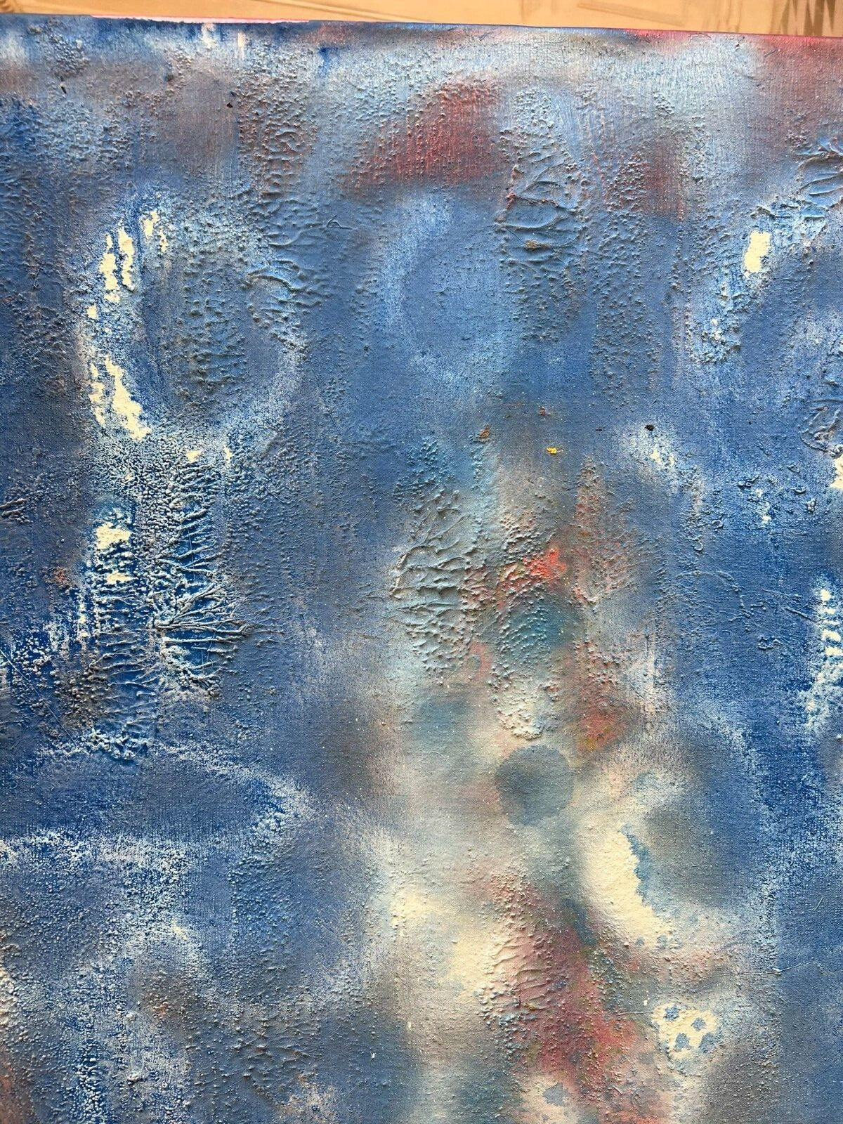 Acrylgemälde Modern grosses Gemälde von Waldemar Kufner (1940-2016) 90x110cm