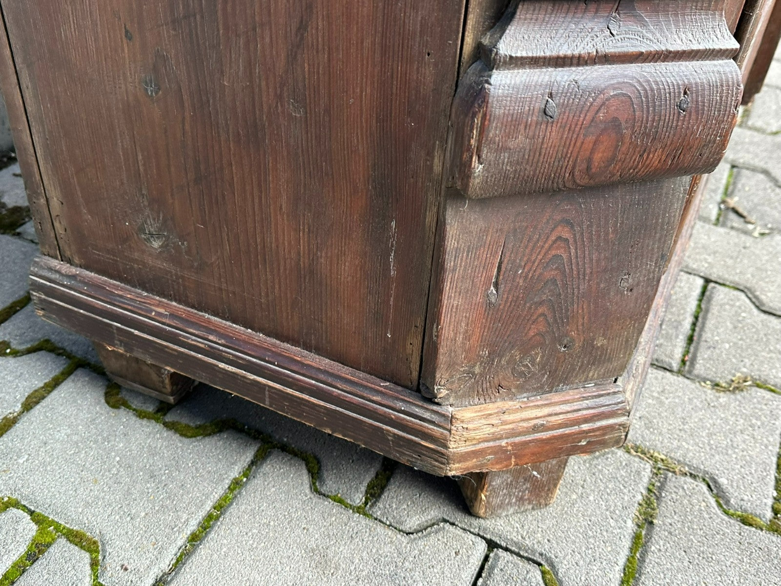 Antiker Schrank Bauernschrank von 1843 Louis Seize Stil Landhaus