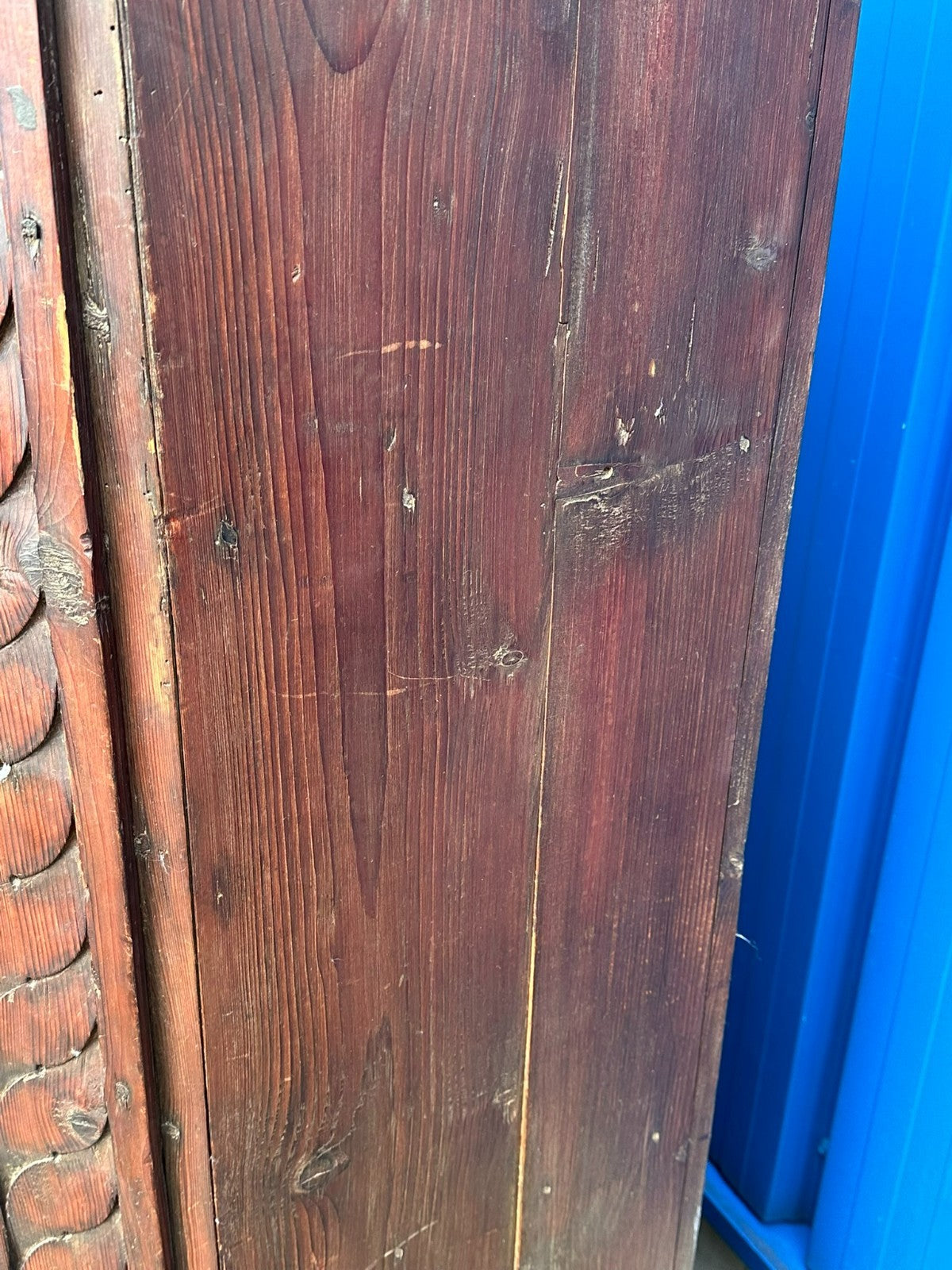 Antiker Schrank Bauernschrank von 1843 Louis Seize Stil Landhaus