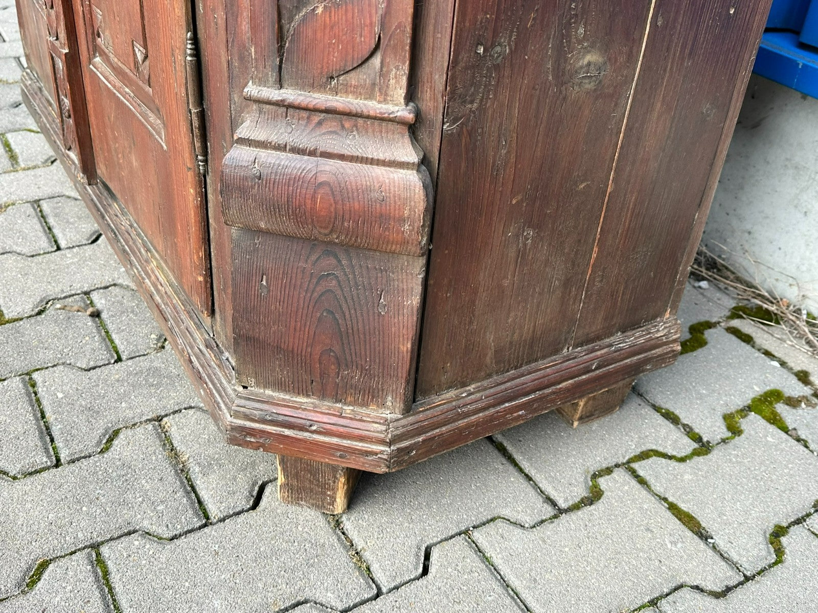 Antiker Schrank Bauernschrank von 1843 Louis Seize Stil Landhaus