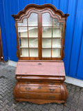 ANTIKER SEKRETÄR LOUIS QUINZE 18 TES JHDT ULMENHOLZ BAROCKSEKRETÄR LOUIS XV