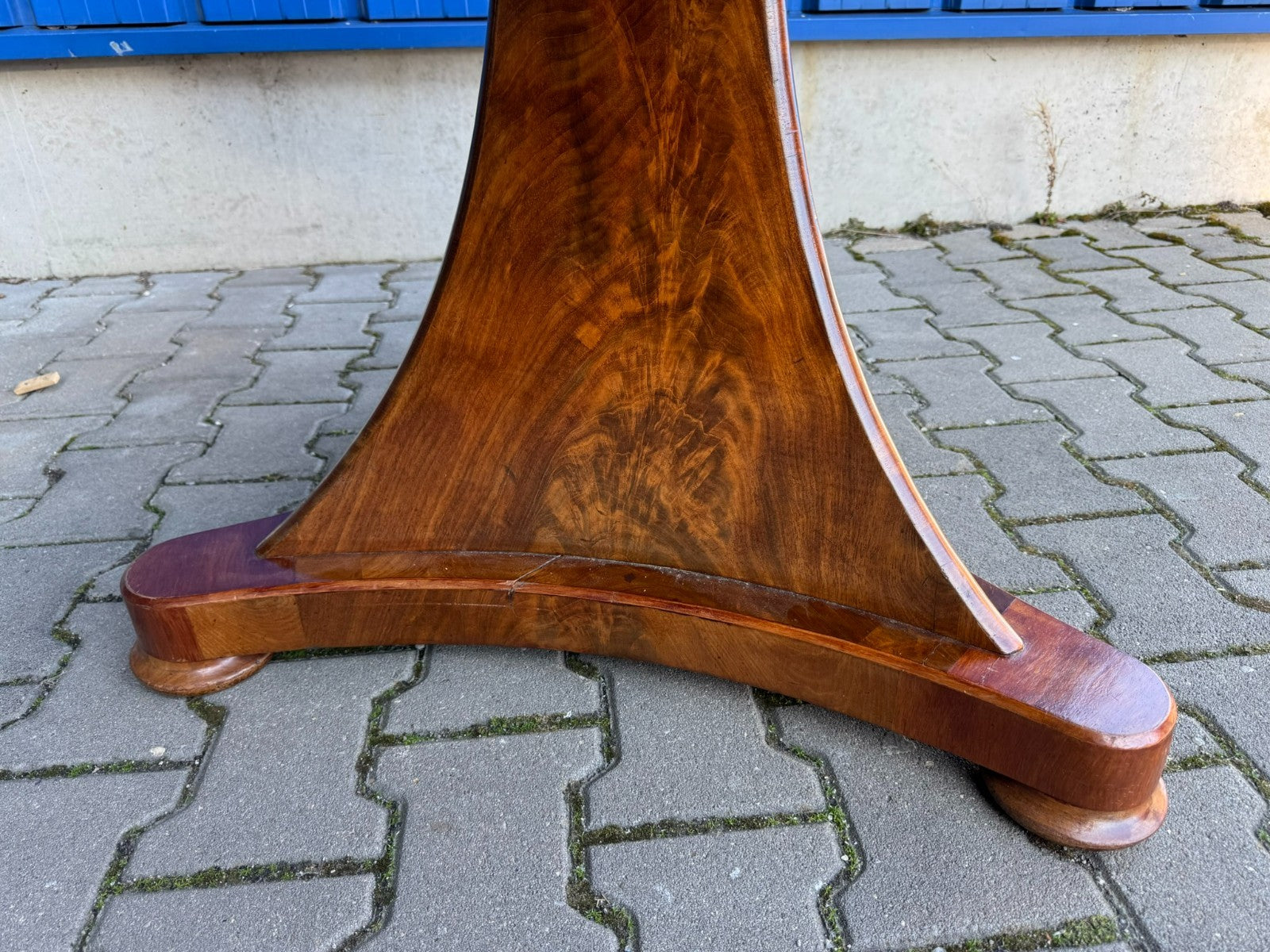 Antiker Esstisch Tisch Frühes 19 tes Jhdt Mahagoni Biedermeier Tisch