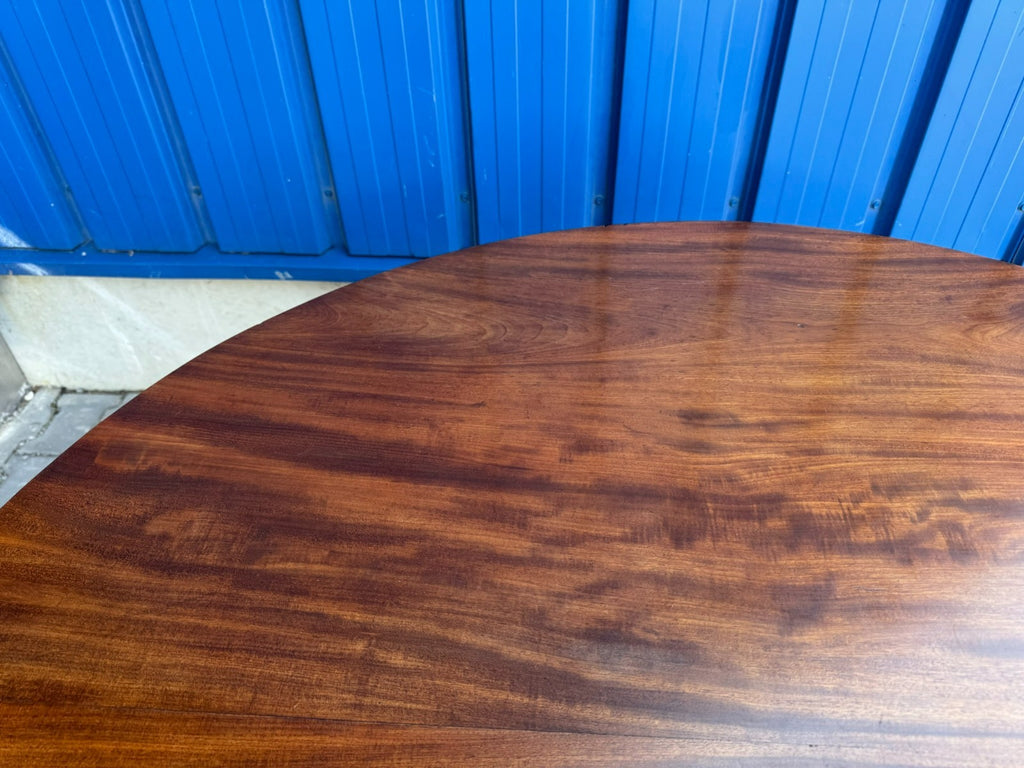 Antiker Esstisch Tisch Frühes 19 tes Jhdt Mahagoni Biedermeier Tisch