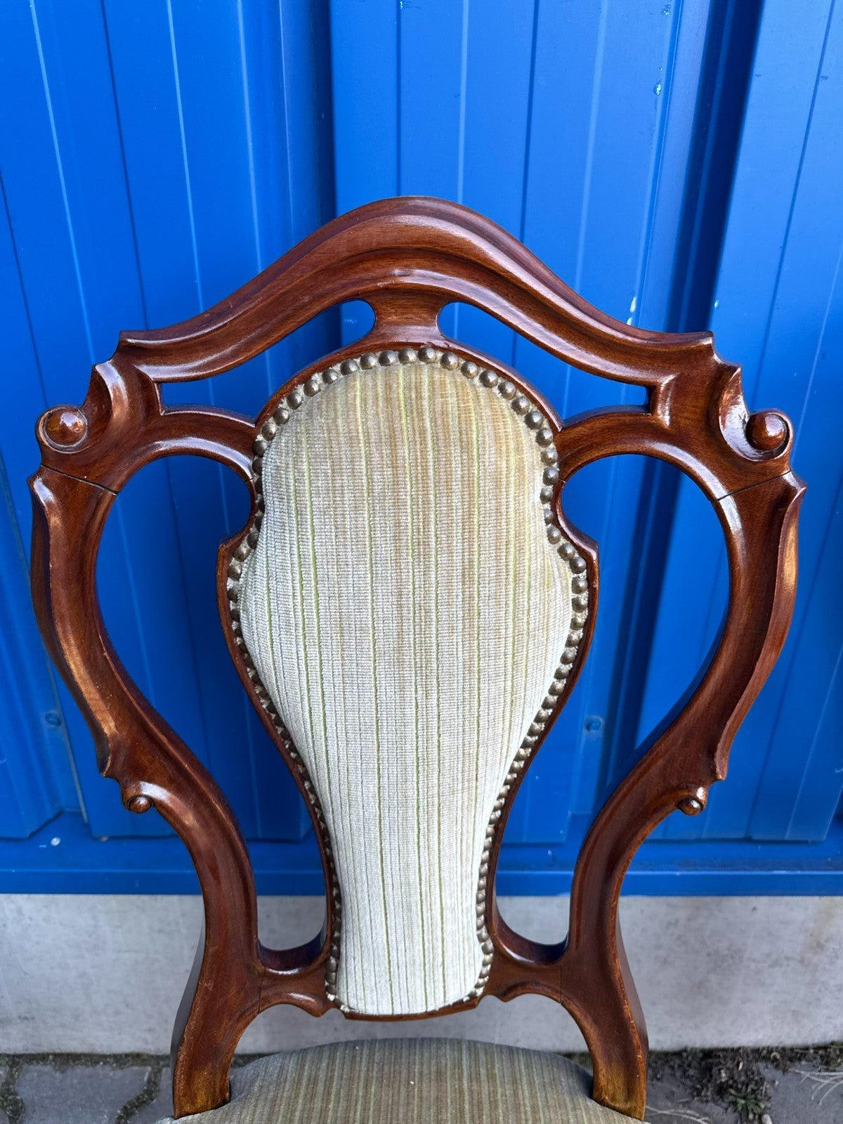 Antike Prunkstühle Stühle Spät Biedermeier um 1860 4x Stuhl