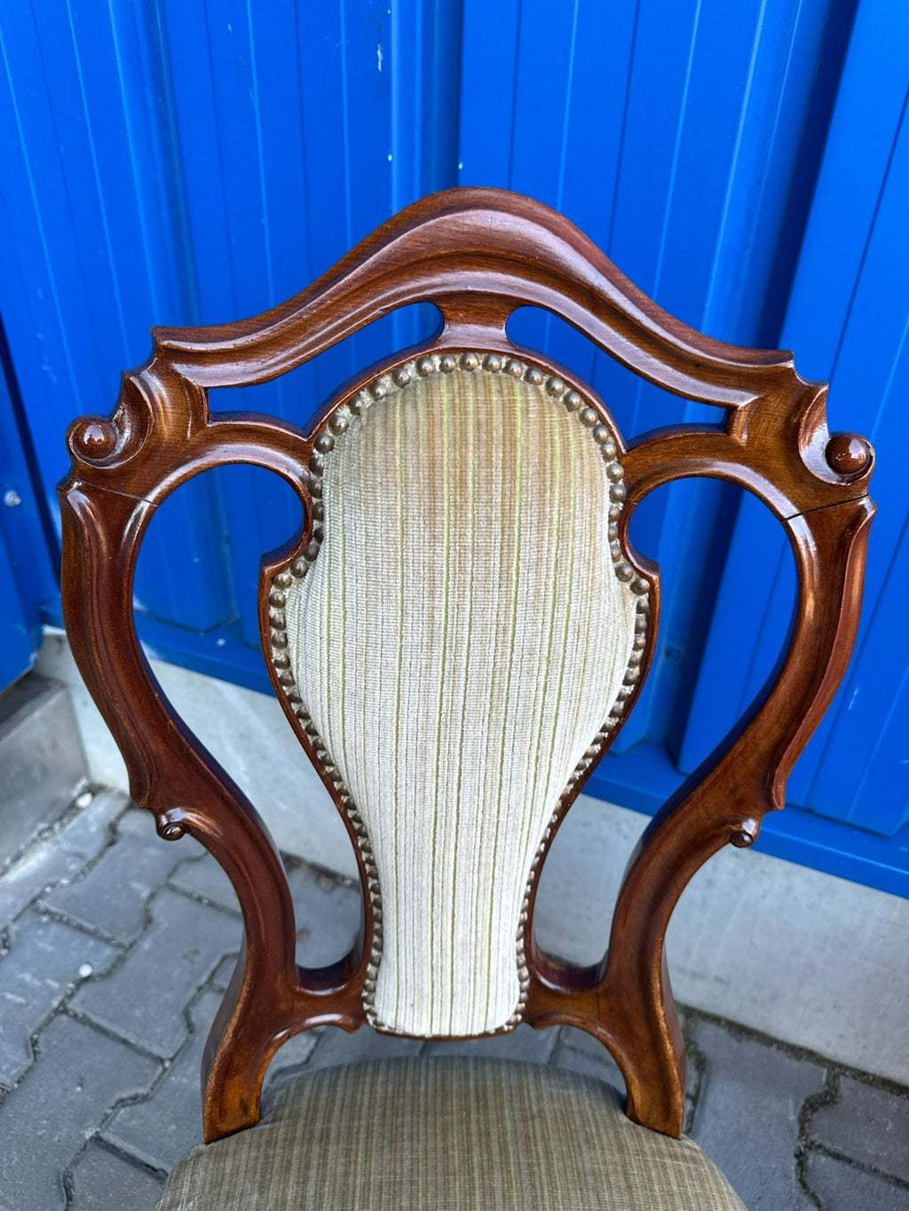 Antike Prunkstühle Stühle Spät Biedermeier um 1860 4x Stuhl