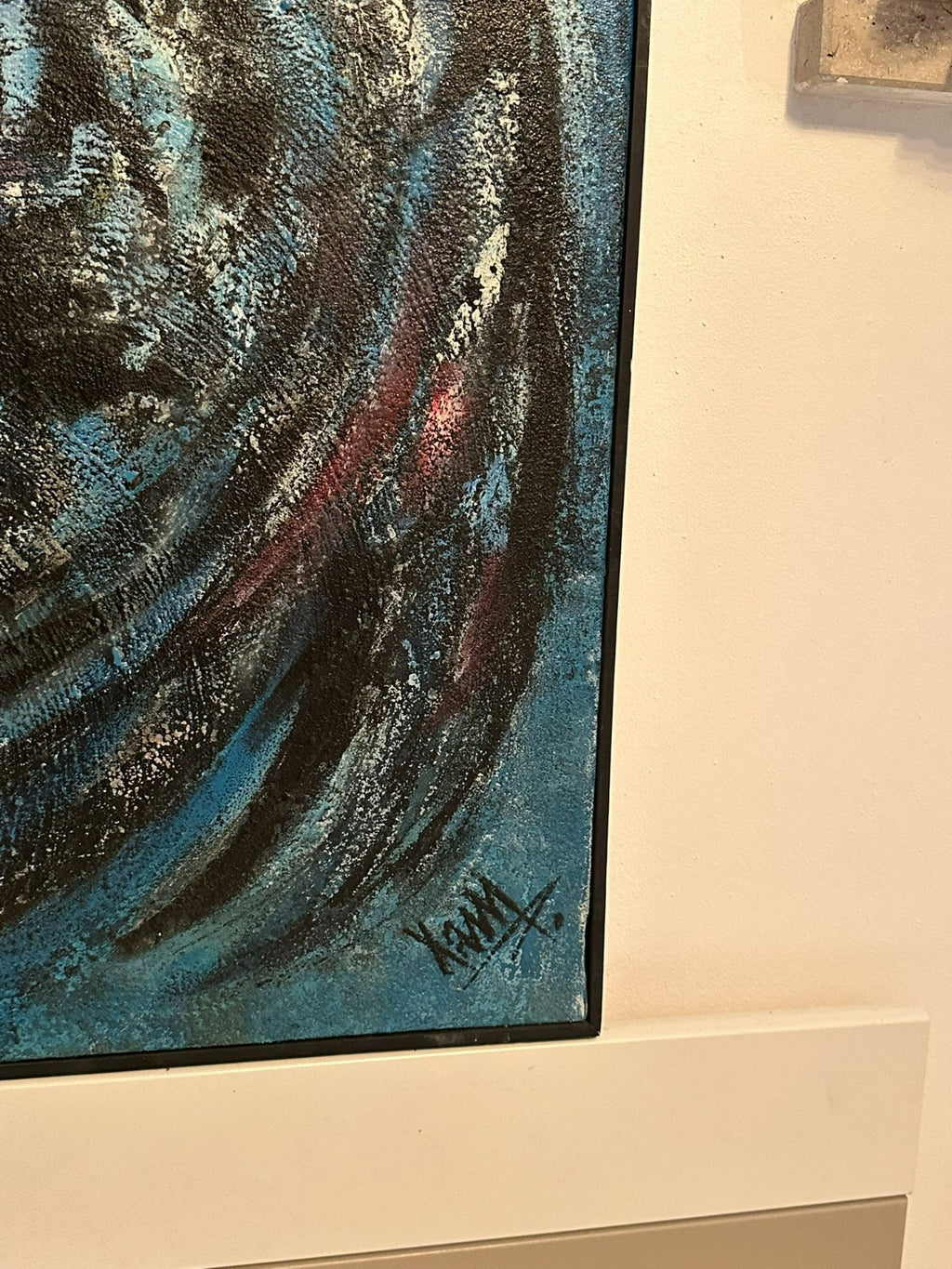 Xam Pedro Quetglas Ferrer (1915-2001) Ölgemälde Gallos En Fondo Azul