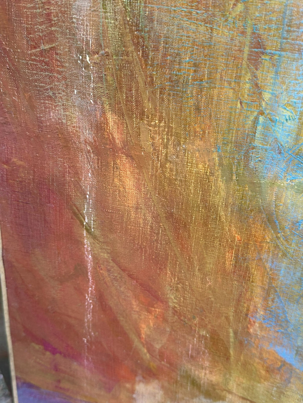 Maximilian Kurzweil (1867-1916) 188x81cm grosses Ölgemälde Akt Erotik von 1912