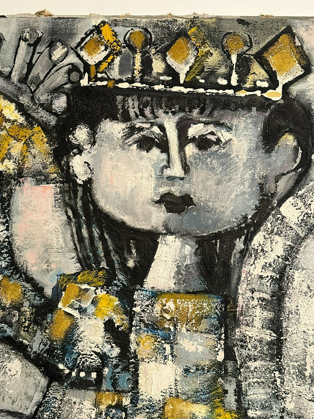 Xam Pedro Quetglas Ferrer (1915-2001) Ölgemälde Nino Con Caballo Balancin