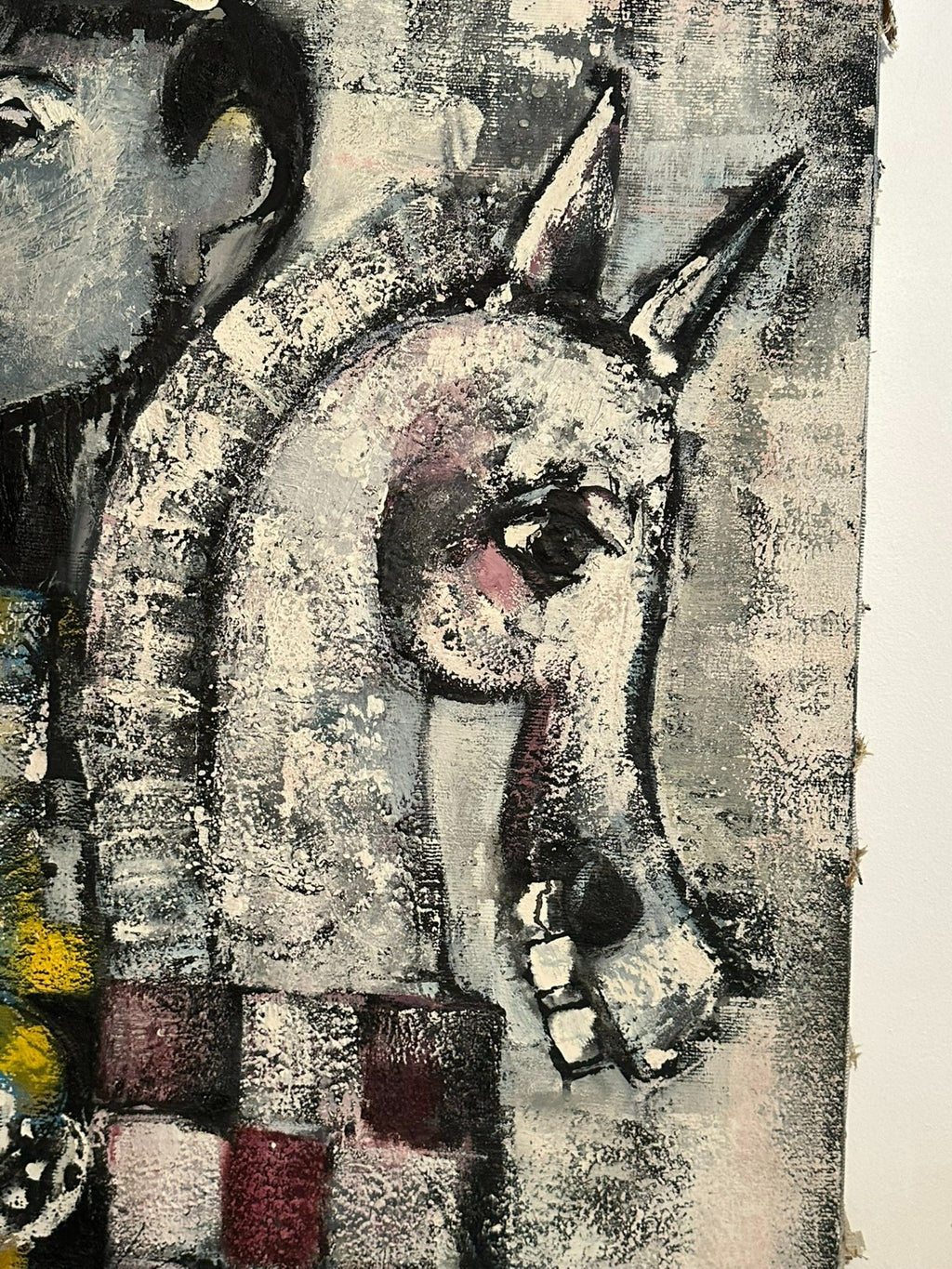 Xam Pedro Quetglas Ferrer (1915-2001) Ölgemälde Nino Con Caballo Balancin