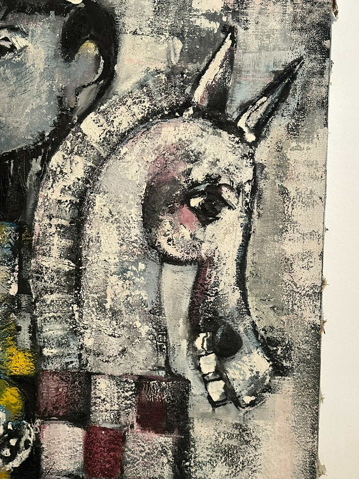 Xam Pedro Quetglas Ferrer (1915-2001) Ölgemälde Nino Con Caballo Balancin