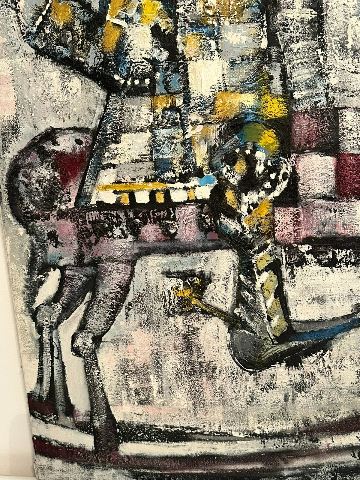 Xam Pedro Quetglas Ferrer (1915-2001) Ölgemälde Nino Con Caballo Balancin