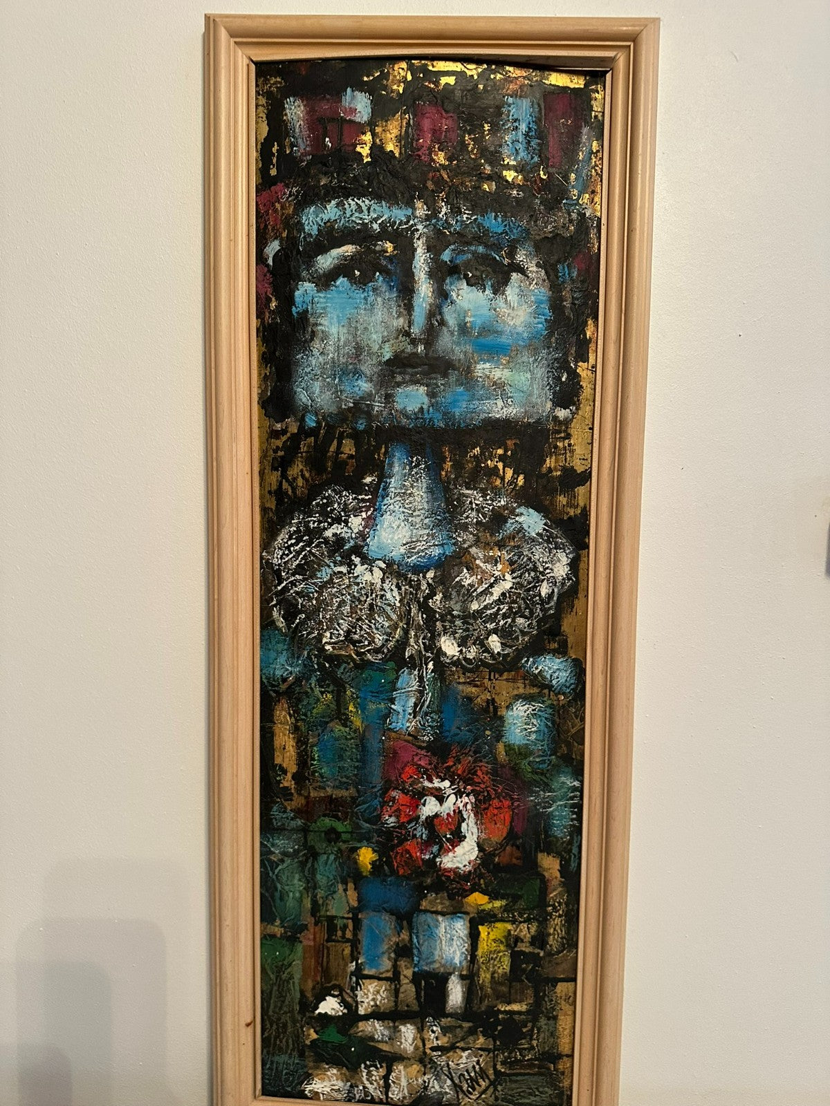 XAM Pedro QUETGLAS FERRER (1915-2001) ÖLGEMÄLDE HARLEKIN