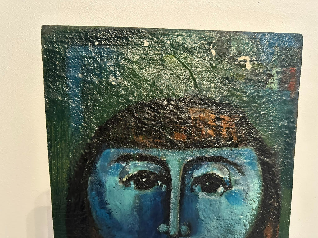 Xam Pedro Quetglas Ferrer (1915-2001) Ölgemälde Frau mit Hahn