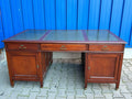 GROSSER VINTAGE SCHREIBTISCH AUS EICHE ENGLAND 20 TES JHDT