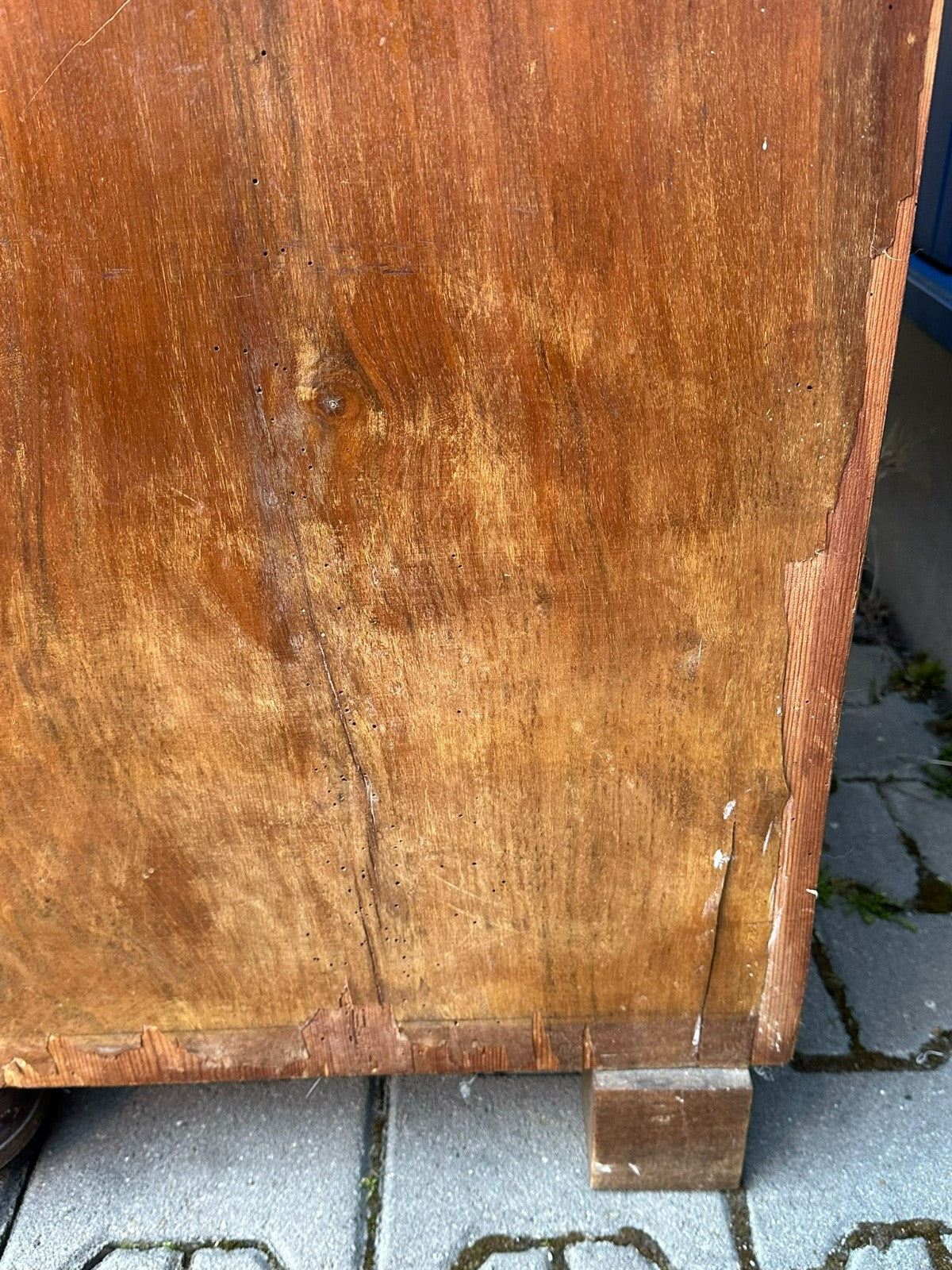 Antiker grosser Gründerzeit Sekretär um 1890 Nussbaum Furnier