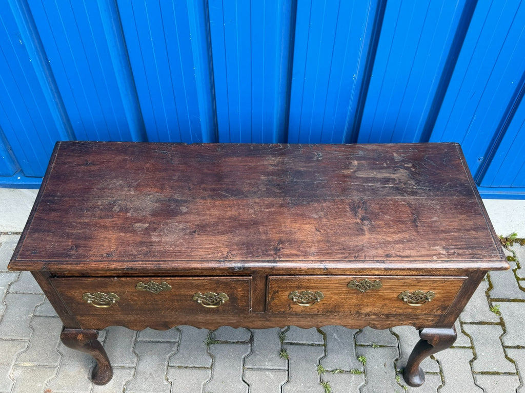 Antike Barock Kommode 18 tes Jhdt England Sideboard Wand Tisch
