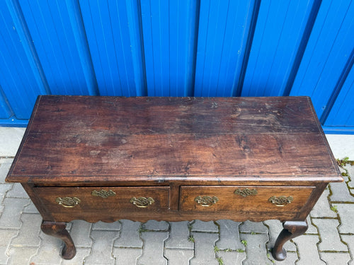 Antike Barock Kommode 18 tes Jhdt England Sideboard Wand Tisch