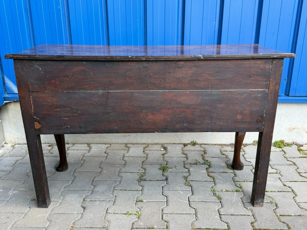 Antike Barock Kommode 18 tes Jhdt England Sideboard Wand Tisch