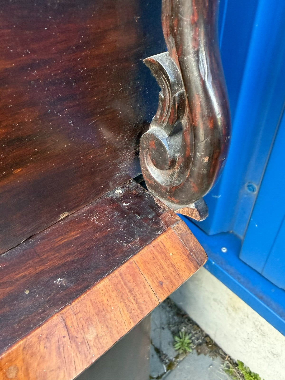 Antiker Damen Sekretär um 1870 Palisander Horrix