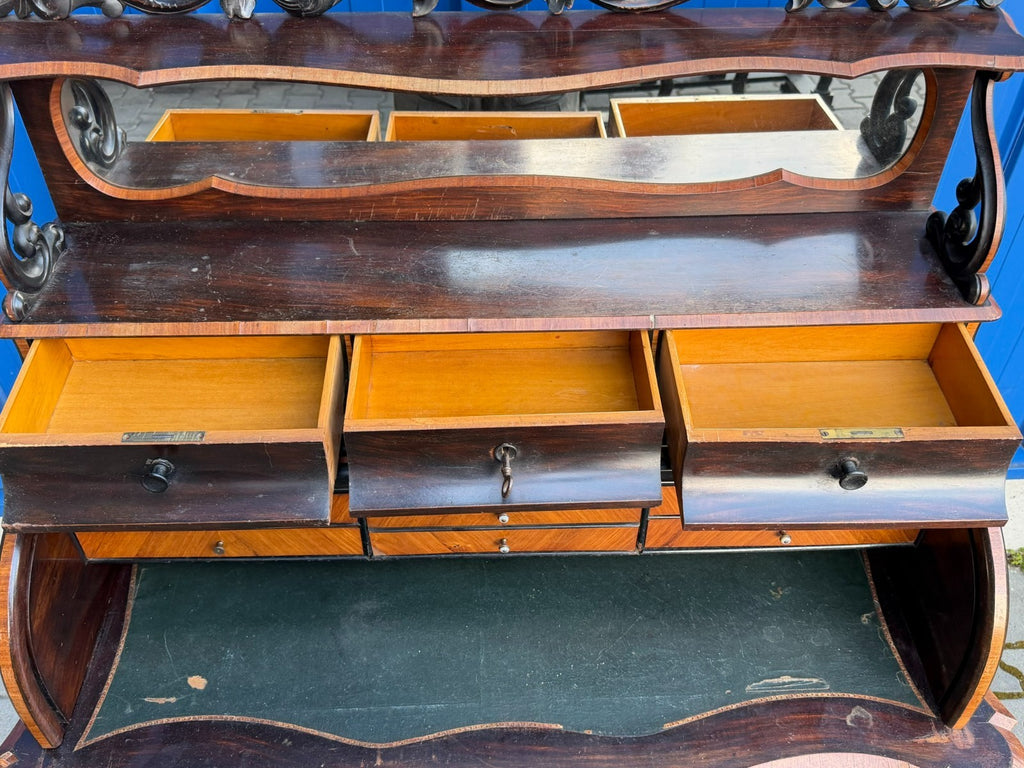 Antiker Damen Sekretär um 1870 Palisander Horrix