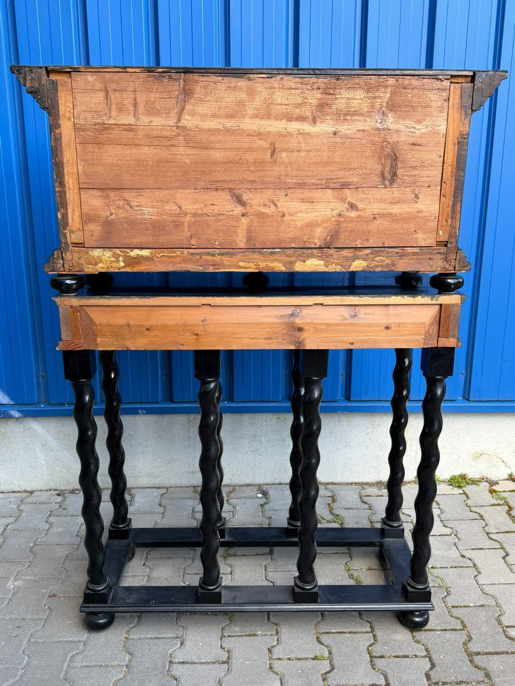 Antikes Kabinett Schrank 18/19 tes Jhdt ebonisiert