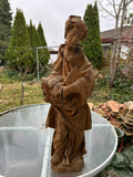 NEO GOTIK HEILIGENFIGUR EICHE HANDGESCHNITZT 80cm 20 TES