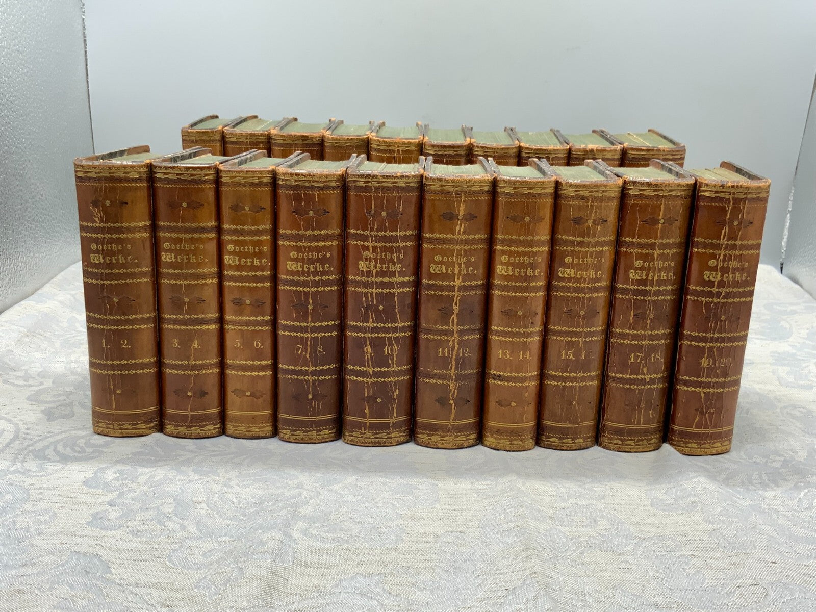 Goethes Werke Band 1-34 diverse Jahre 1827-1850