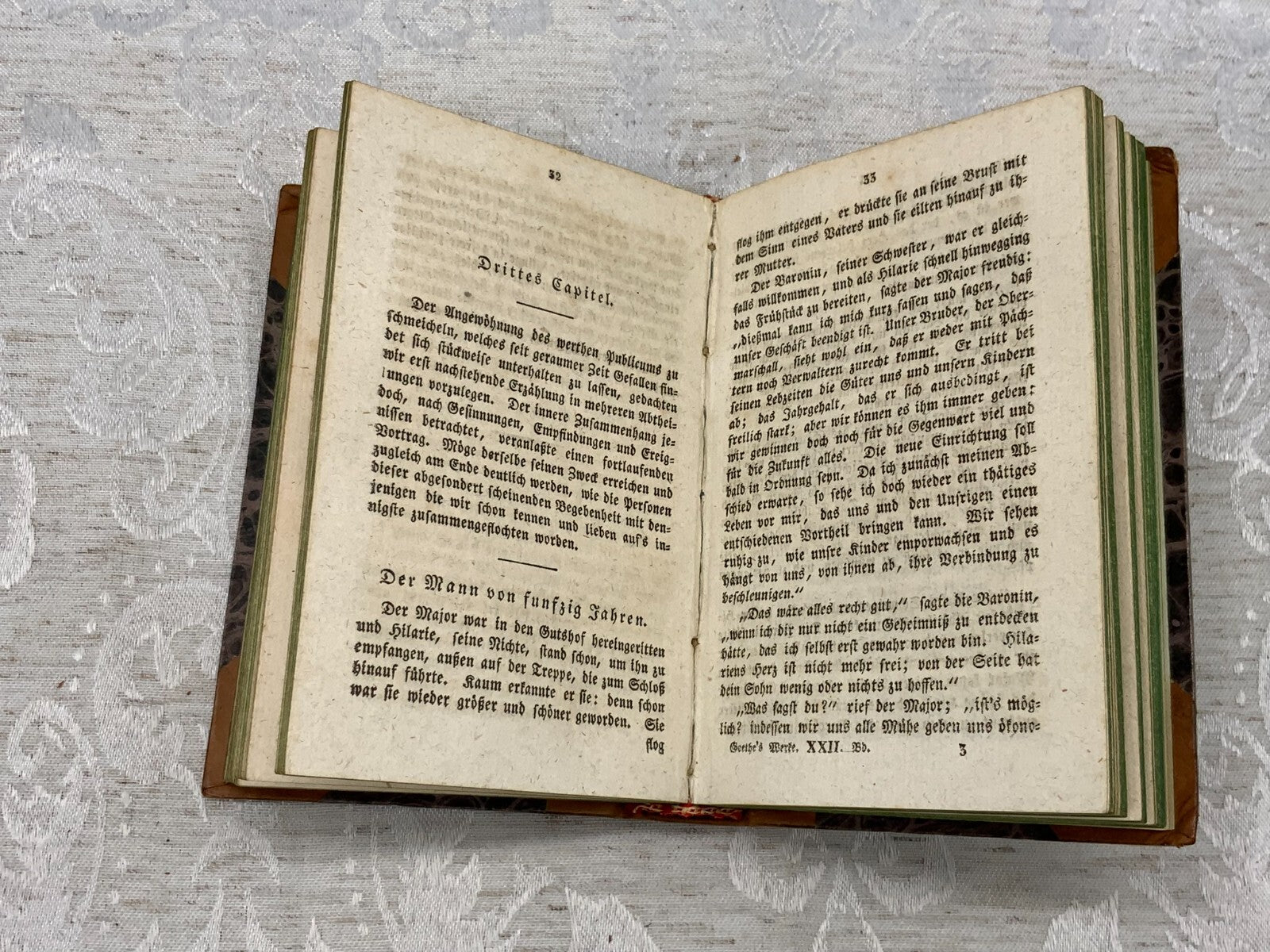 Goethes Werke Band 1-34 diverse Jahre 1827-1850