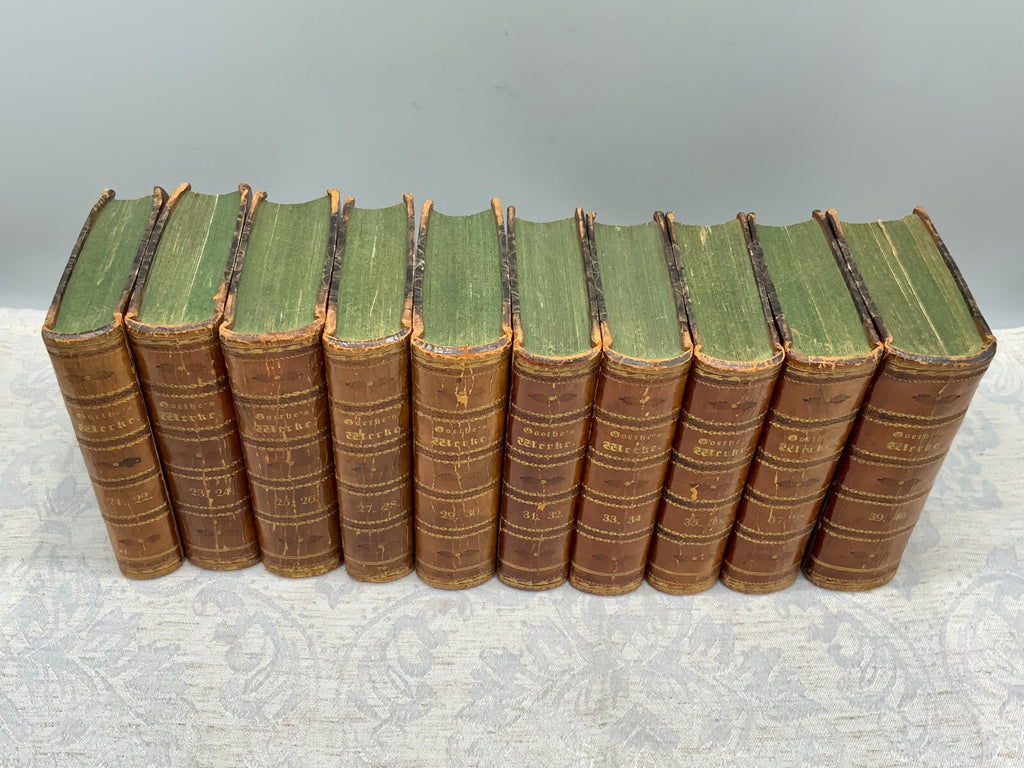 Goethes Werke Band 1-34 diverse Jahre 1827-1850