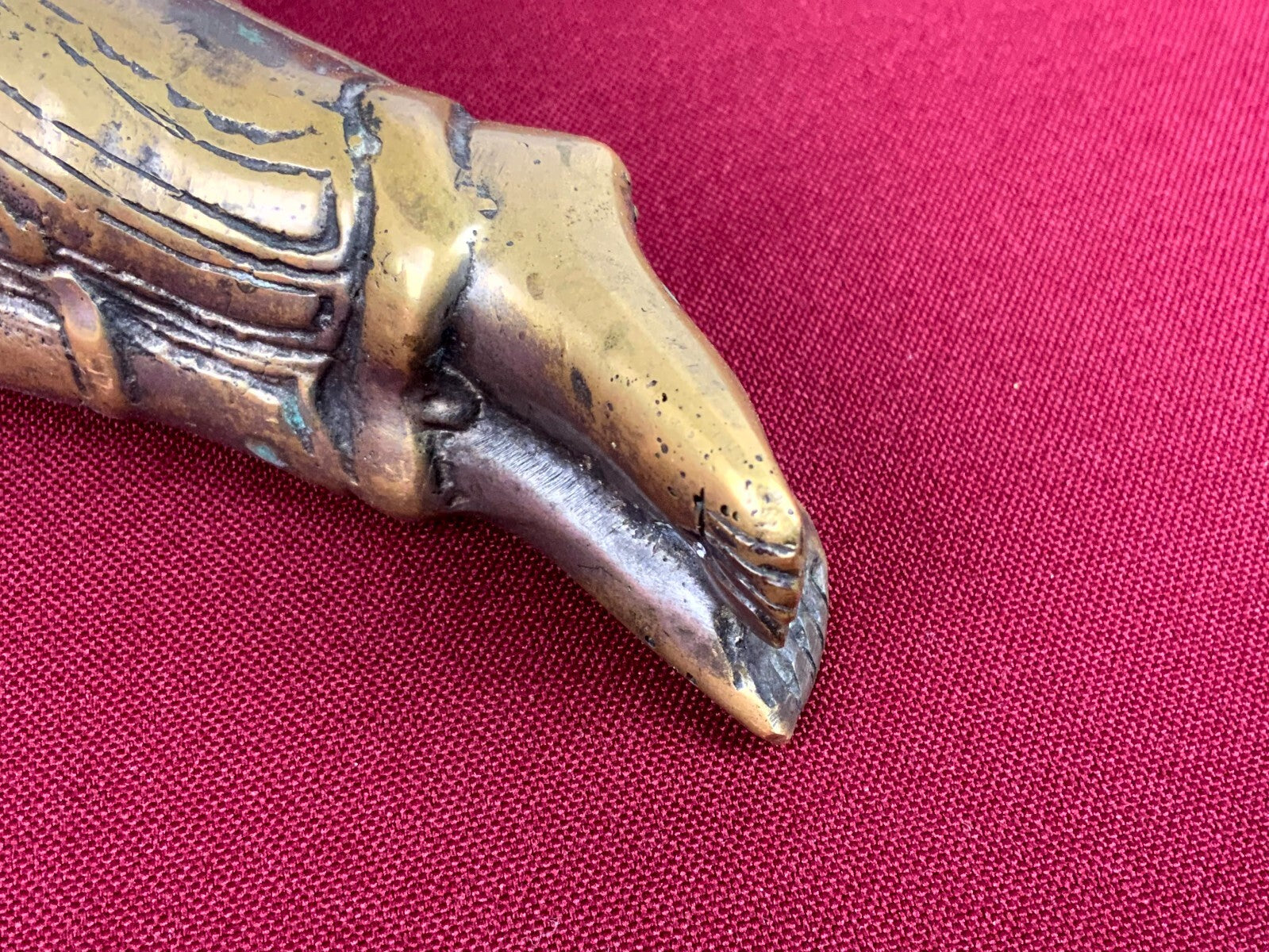 Antike Figur liegende Bodhisattva Guanyin Parinirvana Thailand 19 tes Jhdt