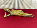ANTIKE FIGUR LIEGENDE BODHISATTVA GUANYIN PARINIRVANA THAILAND 19 TES JHDT