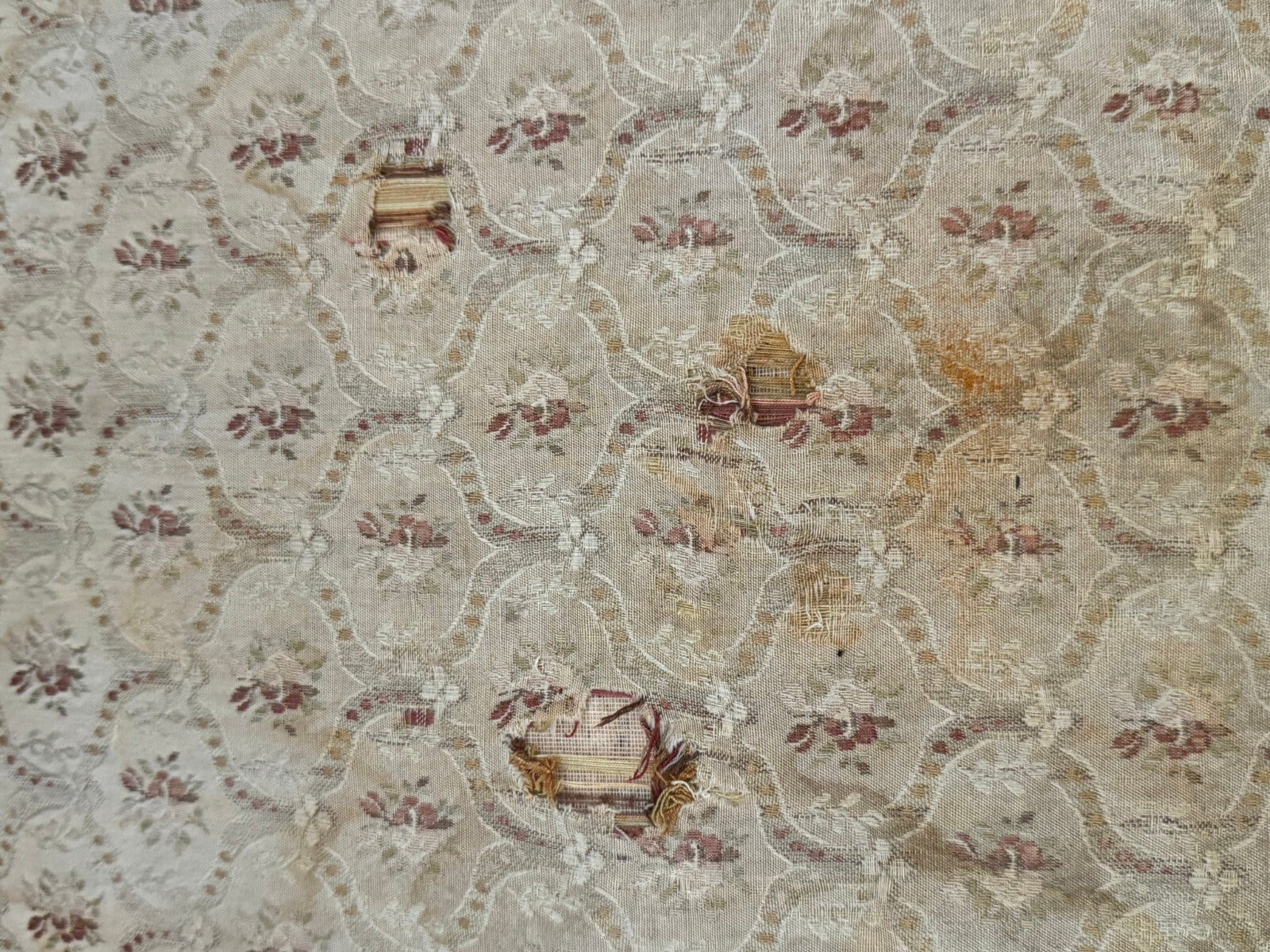 Antiker Biedermeier Stuhl um 1860 Nussbaum