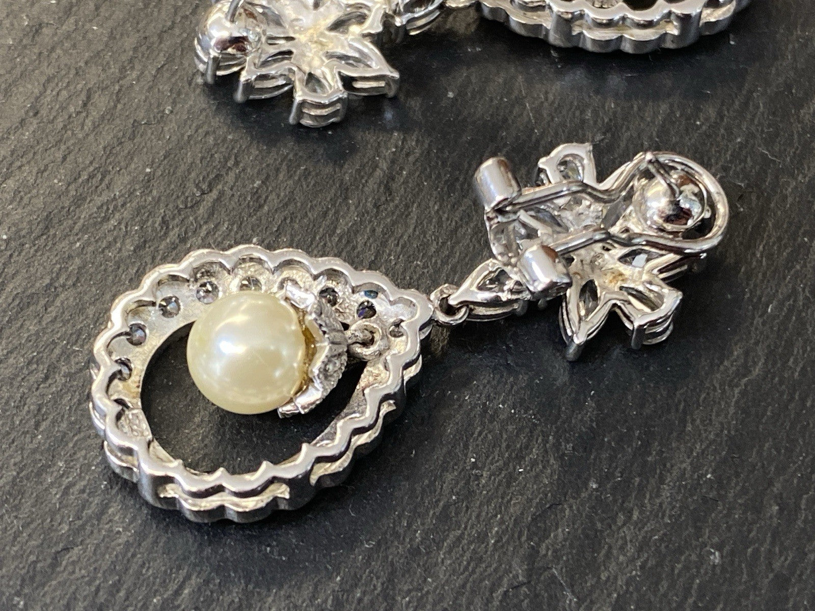 Schmuckset Schmuck Set Modeschmuck 925 Sterling Silber Glas Kunstperlen Perlen