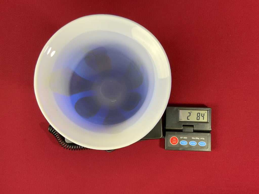 Künstlerglas Prunkvase Vase aus Glas Mundgeblasen 29cm hoch 2kg