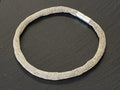 MODESCHMUCK RÖHRENFÖRMIGE HALSKETTE 925 STERLING SILBER