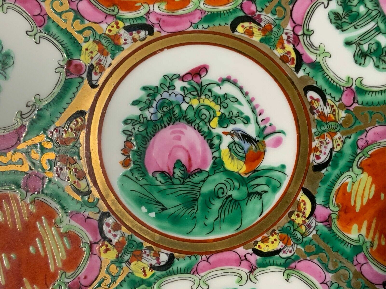China Tablett Porzellan 41x30cm sehr schönes Dekor Keine Chips
