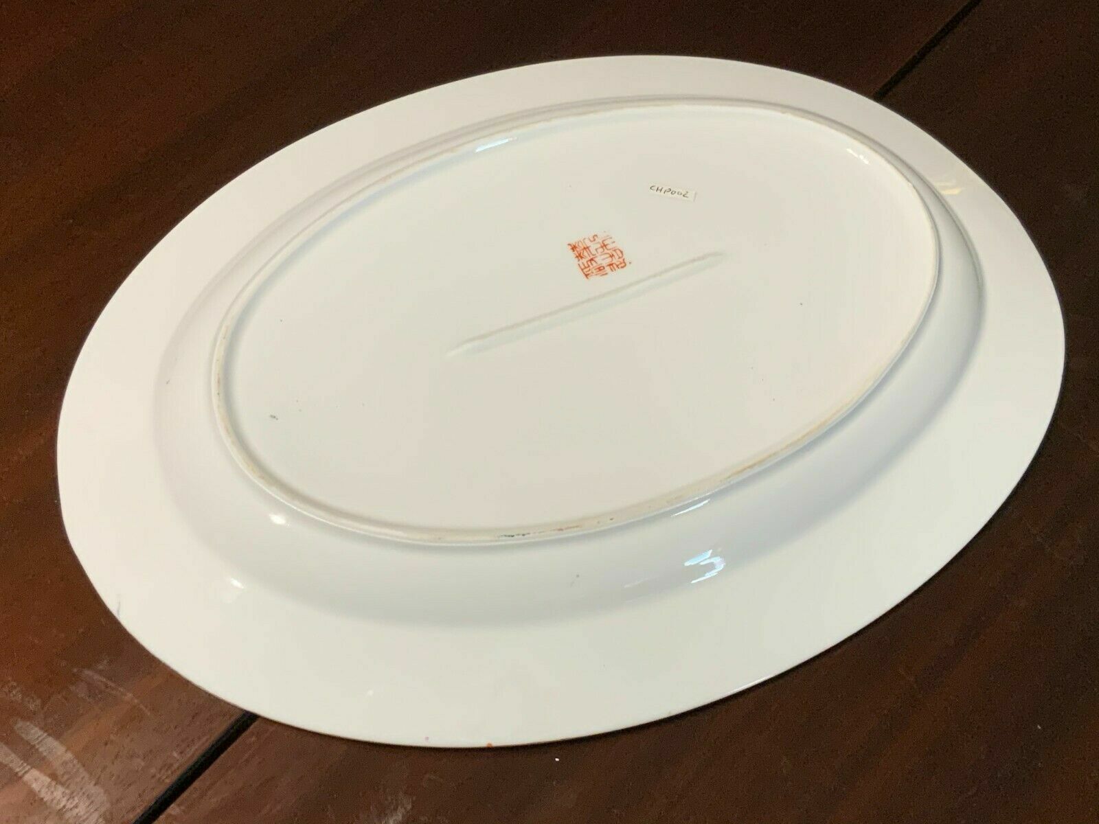 China Tablett Porzellan 41x30cm sehr schönes Dekor Keine Chips