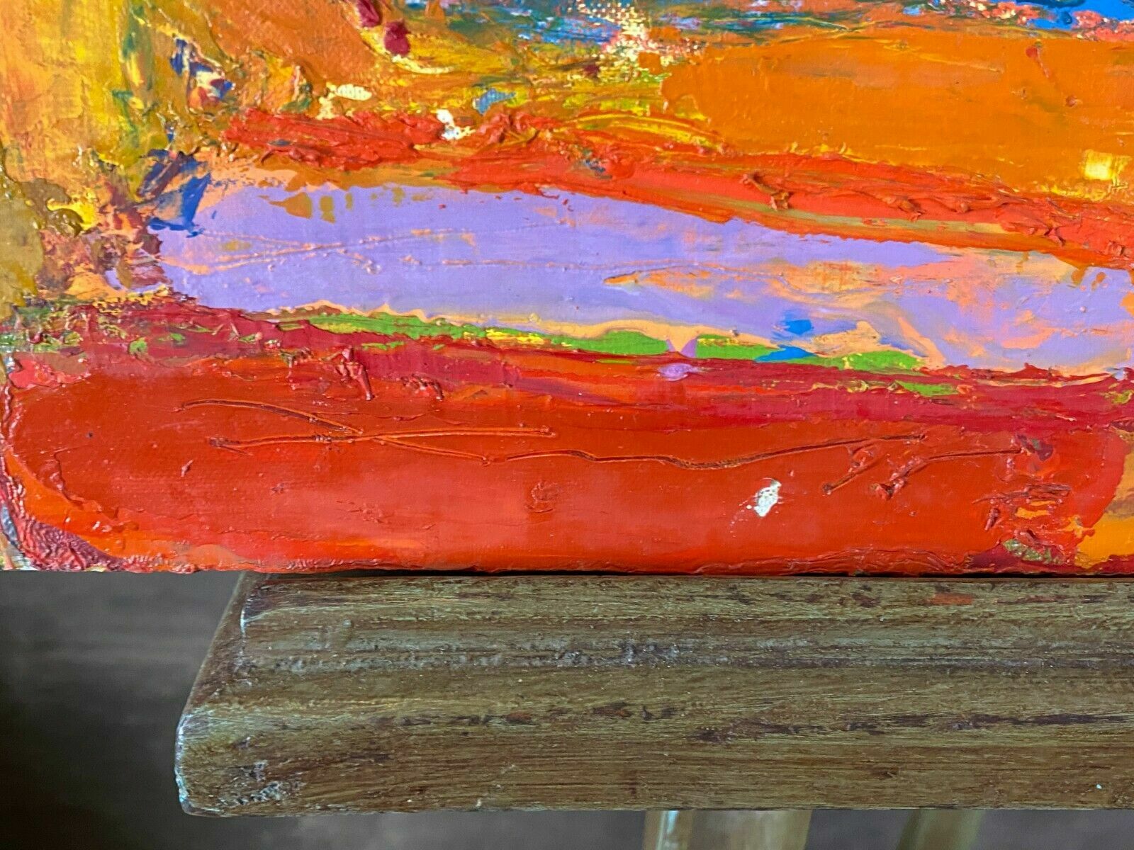 Acryl Gemälde Stilleben mit Blumen Acrylgemälde von Anatoli Kmara