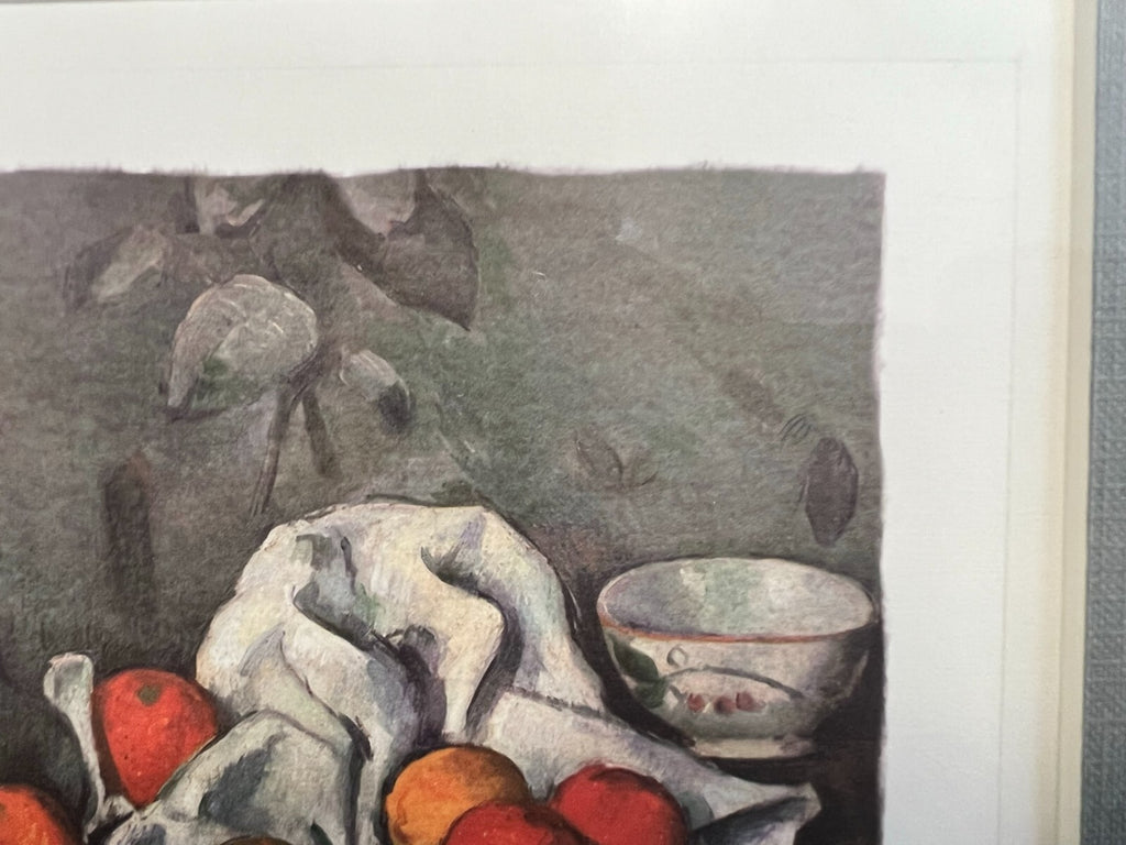 Farbradierung auf Papier nach Cézanne Sehr schöner Gesamtzustand